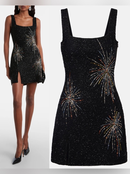 STAUD Dresses & Skirts - NWT STAUD LE SABLE DRESS FIREWORKS $995 M